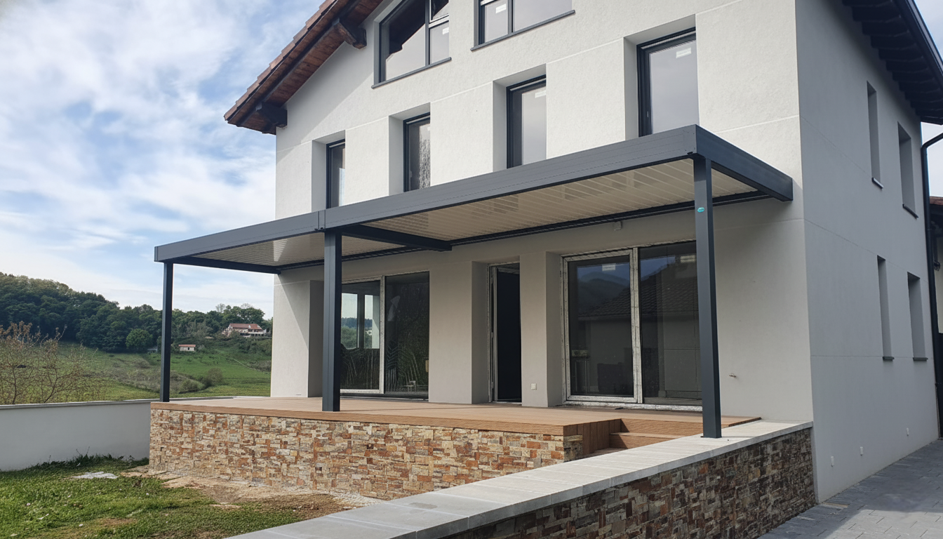 Pérgola Bioclimática Toldos Saldise